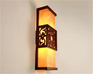 中式木质壁灯SBD88013