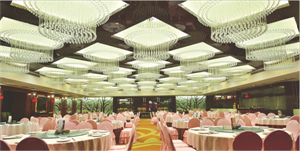 【酒店宴会厅】优质水晶材质不锈钢底盘水晶灯SSDZ058625