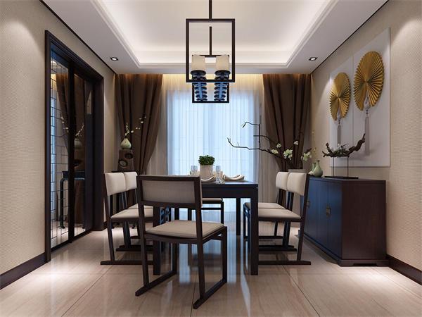 新中式别墅吊灯设计案例之别墅餐厅吊灯