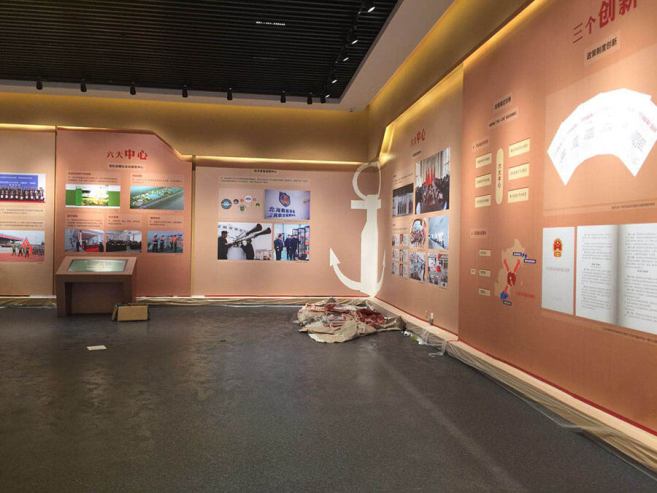 青岛古镇口军民融合创新示范区规划展览馆灯光设计方案