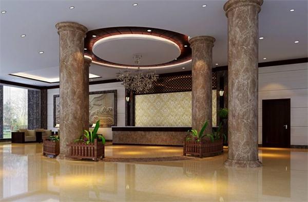 酒店大堂灯具定制设计工程案例效果图 厂家直供价格